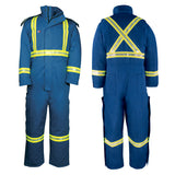 Insulated Coverall with Reflective Material - M805US7 - FRpro.com