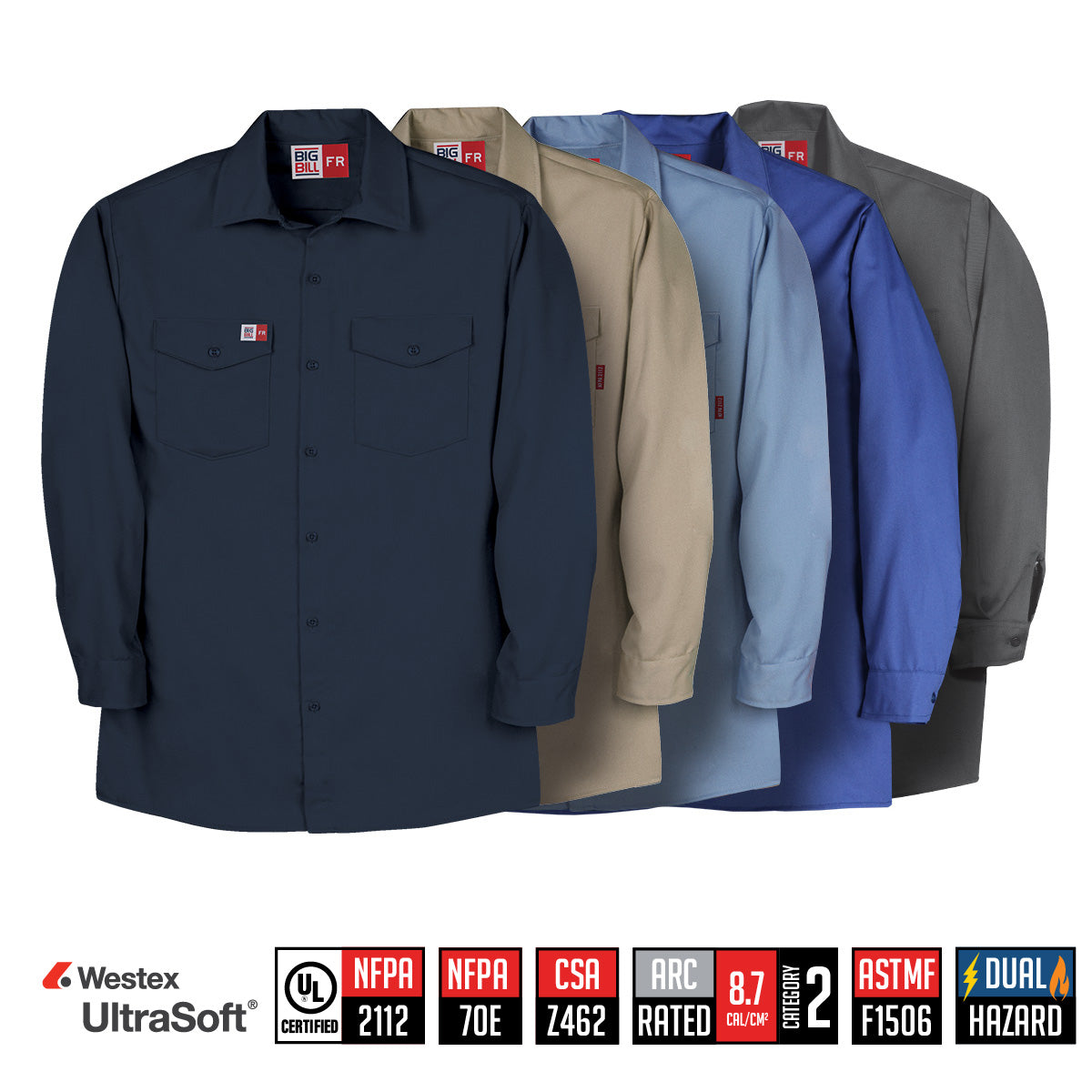 Industrial Work Shirt - TX231US7 – FRpro.com