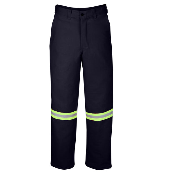 Regular Fit Work Pants with Reflective Material - 1435US9