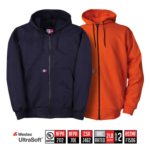 Hooded Zip-Front Sweatshirt - DW17S11 - FRpro.com