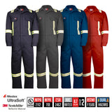Work Coverall Unlined with Reflective Material - 1625US7 - FRpro.com
