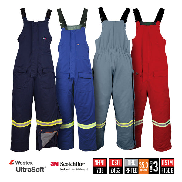 Bib Overall Insulated with Reflective Material - M905US7