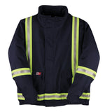 Unlined Jacket Zip-In Zip-Out with Reflective Material - L495US9 - FRpro.com